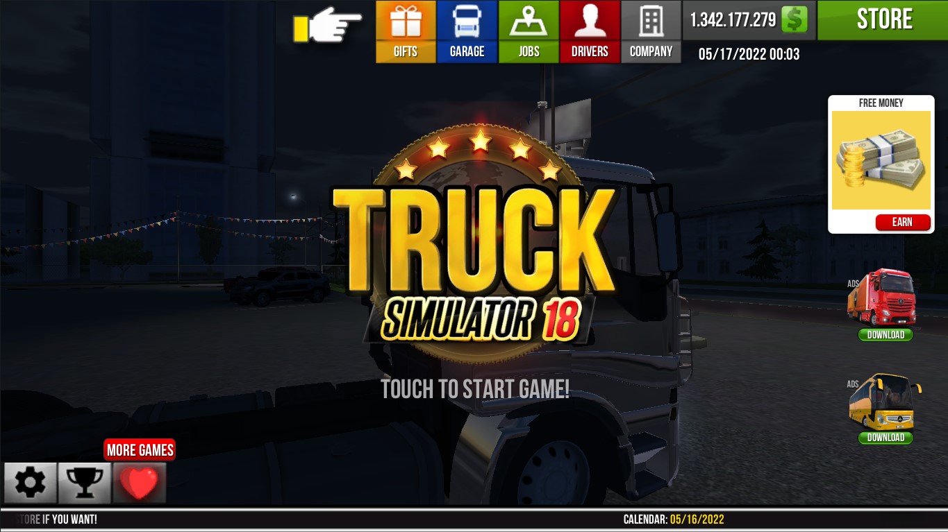 truck simulator 18 mod apk